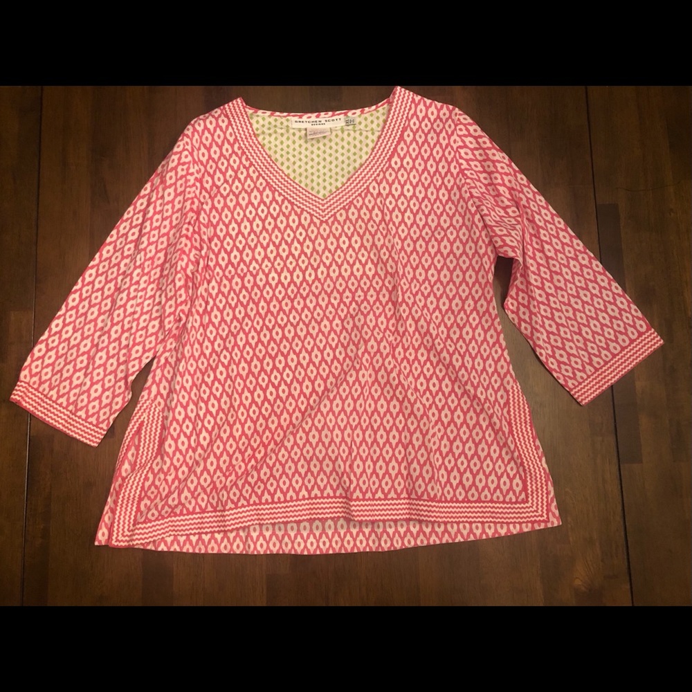 🌸 Pink Patterned Long Sleeve 🌸